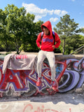 BS Red ‘n’ Purp pullover