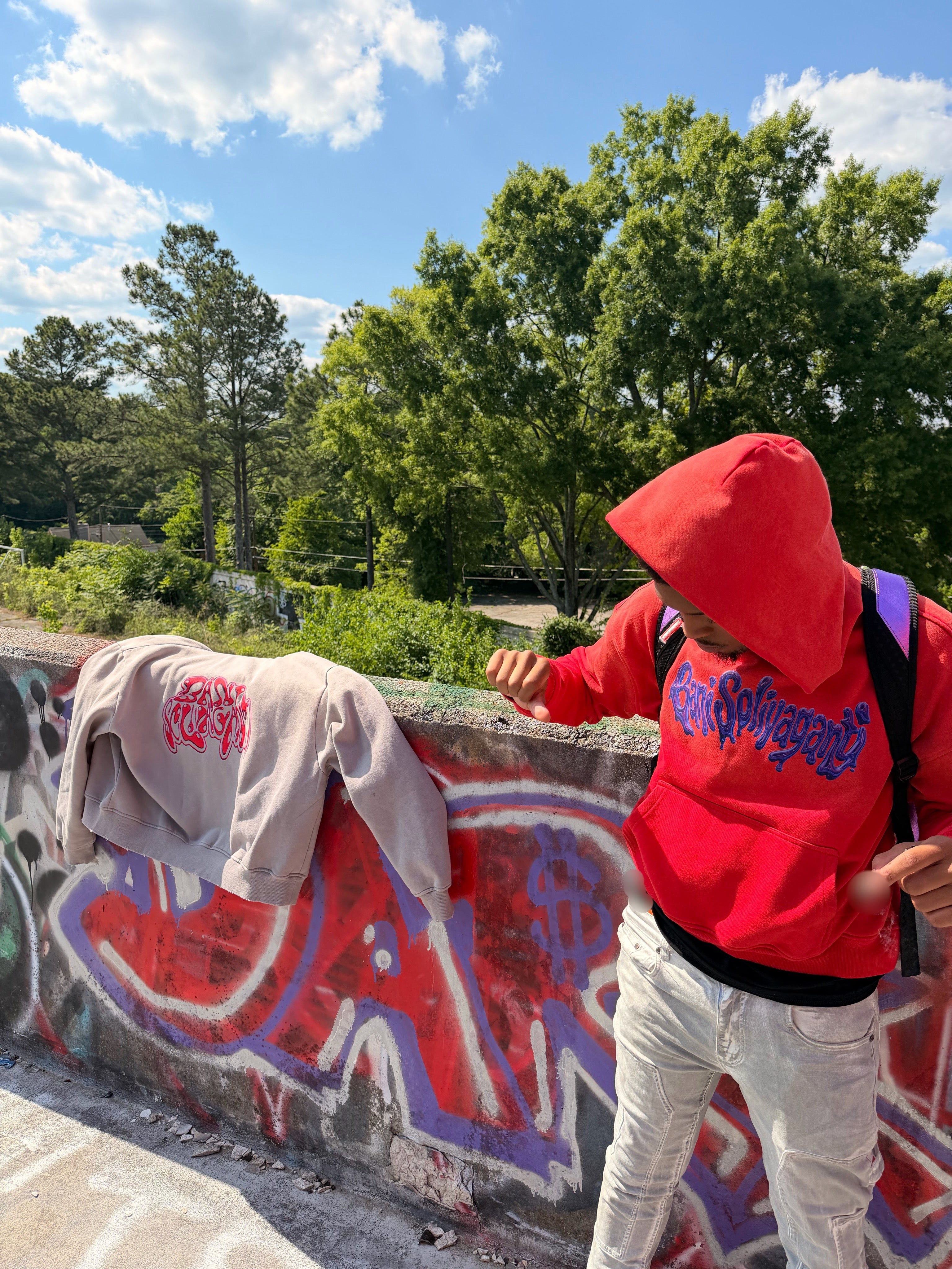 BS RED ‘N’ PURP PULLOVER